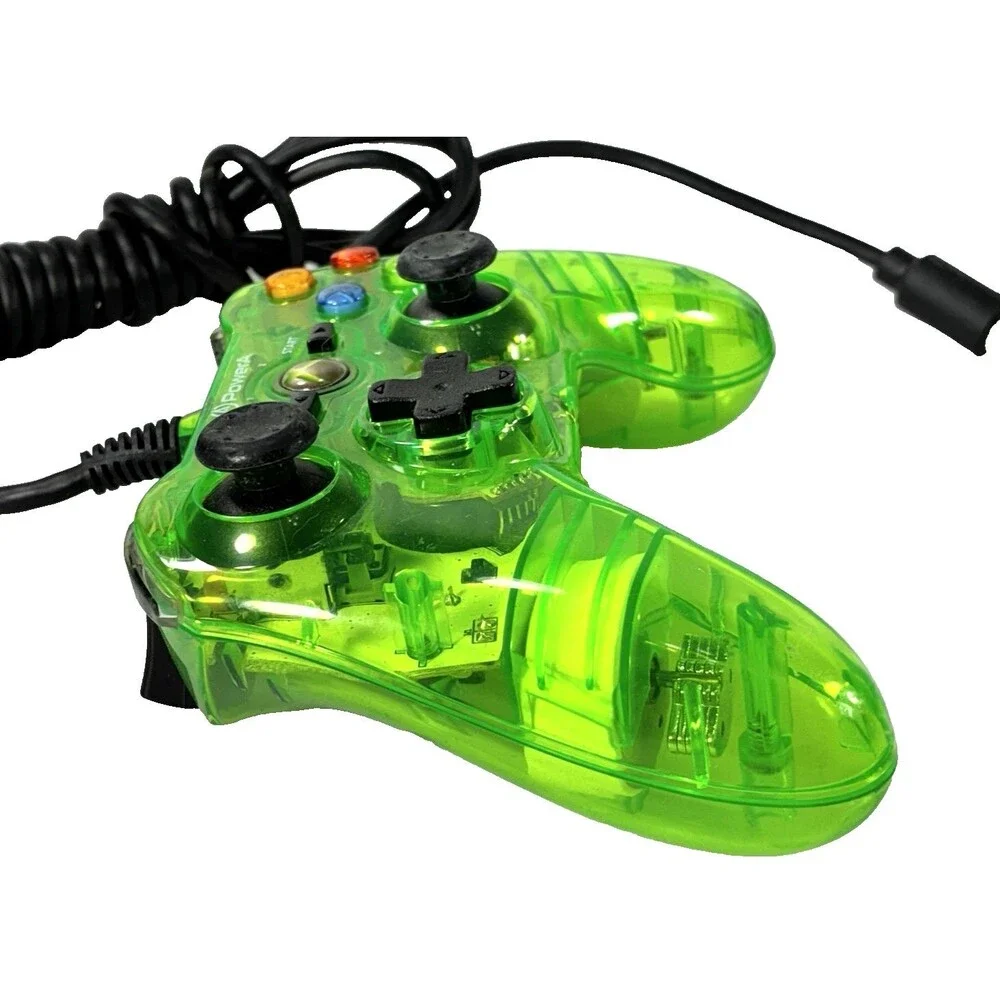Xbox PowerA #105660-FR Mini Transparent Green Wired Controller Tested